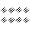 thumbnail image 1 of 24 Pcs Black Plastic Electronic Pointy Tip Anti-Static Tweezers, 1 of 4