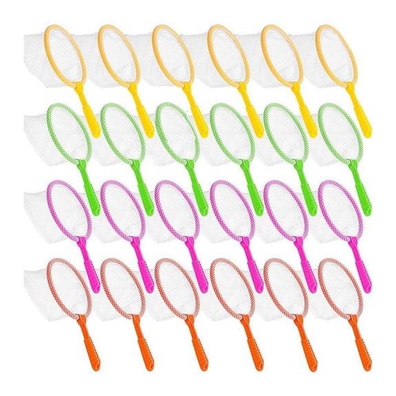 24 Pcs Butterfly Bug Net for Kids Insect Collecting Catcher Fishing Science Nature Exploration Tools