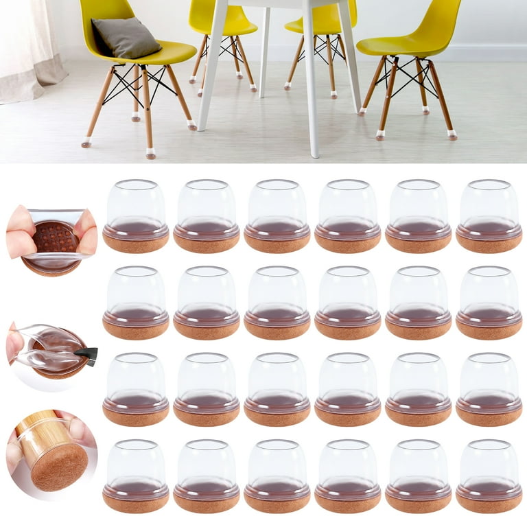 Premium new chair leg caps chair leg floor protectors silicone round legs furniture chair leg tips sale