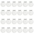 thumbnail image 1 of 24 Pcs Christmas Candy Jar Juice Bottles Storage Clear Container Lid Packaging Ball Shaped Plastic Jars Treats Gift Box Drinks, 1 of 7