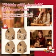 thumbnail image 1 of 24 Pcs Christmas Gift Boxes, Gingerbread House Treat Boxes for Cookie & Candy, Mini Party Favor Gift Containers for Xmas Holiday, Goodie Snack Packaging, 1 of 8