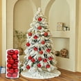 thumbnail image 1 of 24 Pcs Christmas Tree Ornaments for Holiday Decoration - 40mm Shatterproof Christmas Baubles and Hanging Balls for Home Tree, Party Displays and Seasonal Decor, 1 of 6