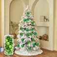 thumbnail image 1 of 24 Pcs Christmas Tree Ornaments for Holiday Decoration - 40mm Shatterproof Christmas Baubles and Hanging Balls for Home Tree, Party Displays and Seasonal Decor, 1 of 6