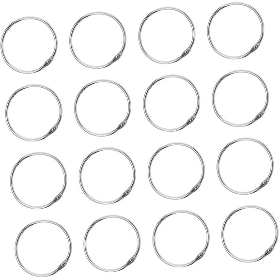 24 Pcs Circle Shower Curtain Bracelet Decoration Hooks Stainless Steel s Hooks Round Shower Curtain Rod Bathroom Curtain Hooks Circular Shower Curtain Curtains Hanging Rings