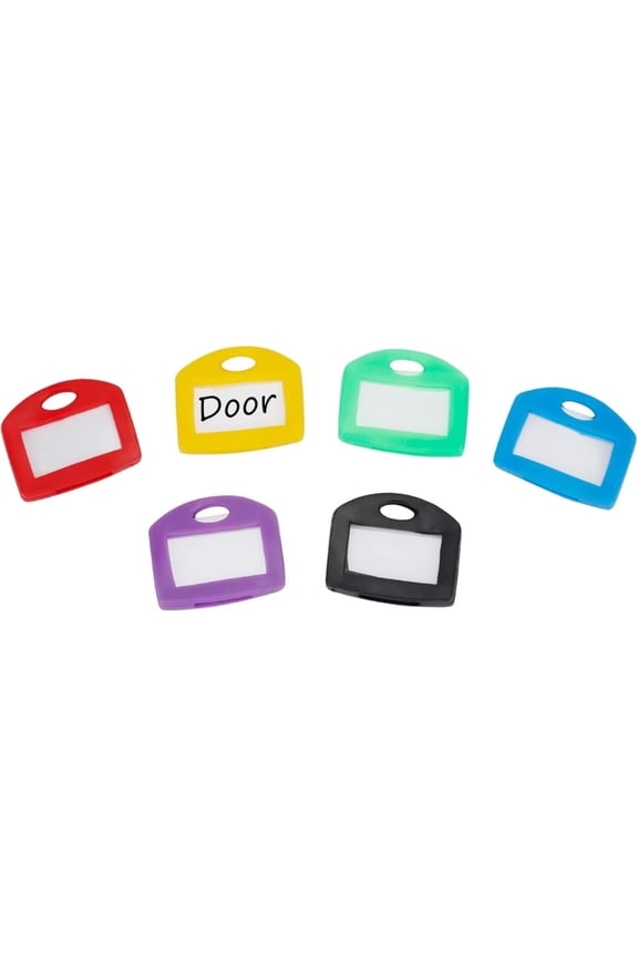 24 Pcs Colorful Soft Key Cover Caps 6 Assorted Colors Dustproof Anti-scratch Key Protectors