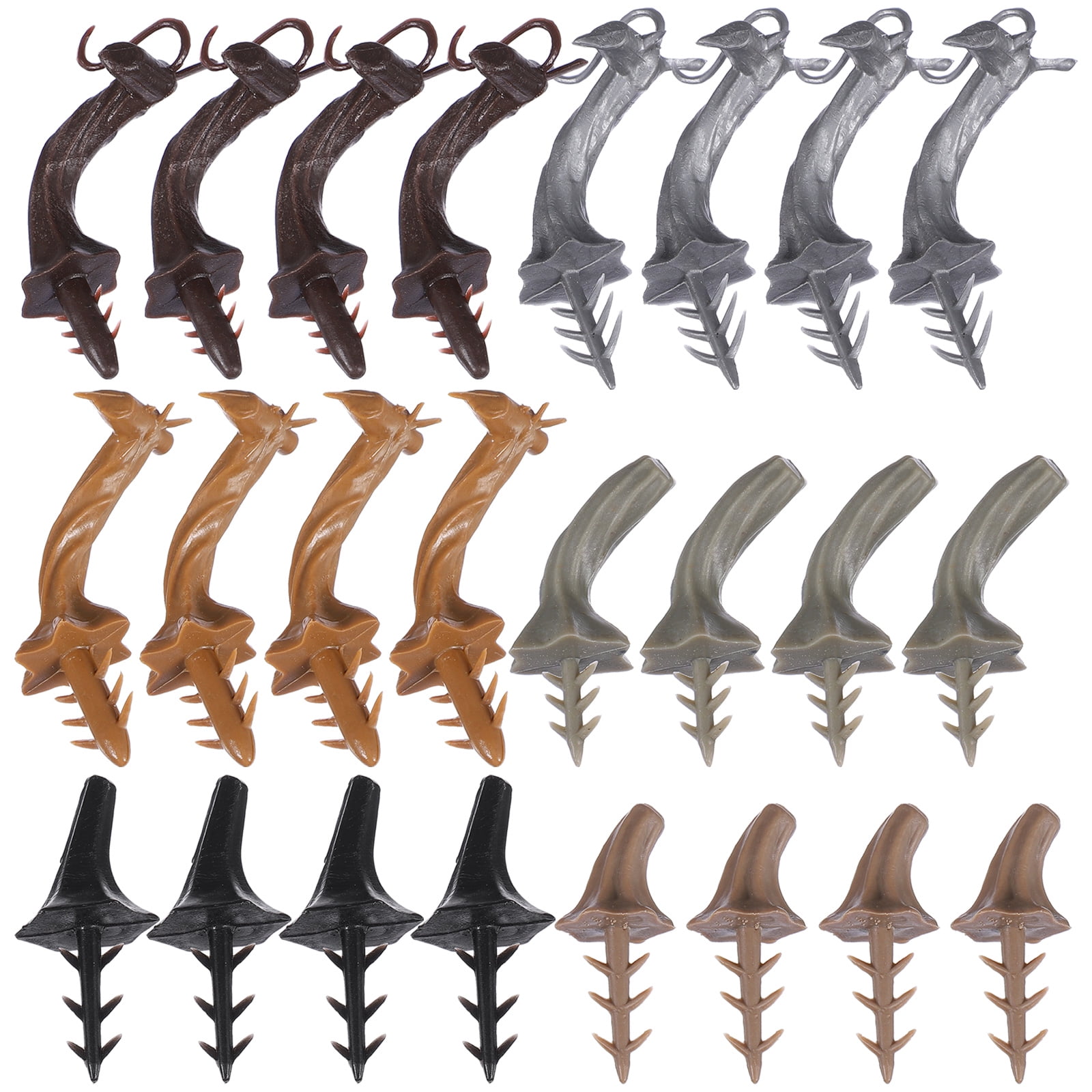 24 Pcs DIY Pumpkin Stems Plastic