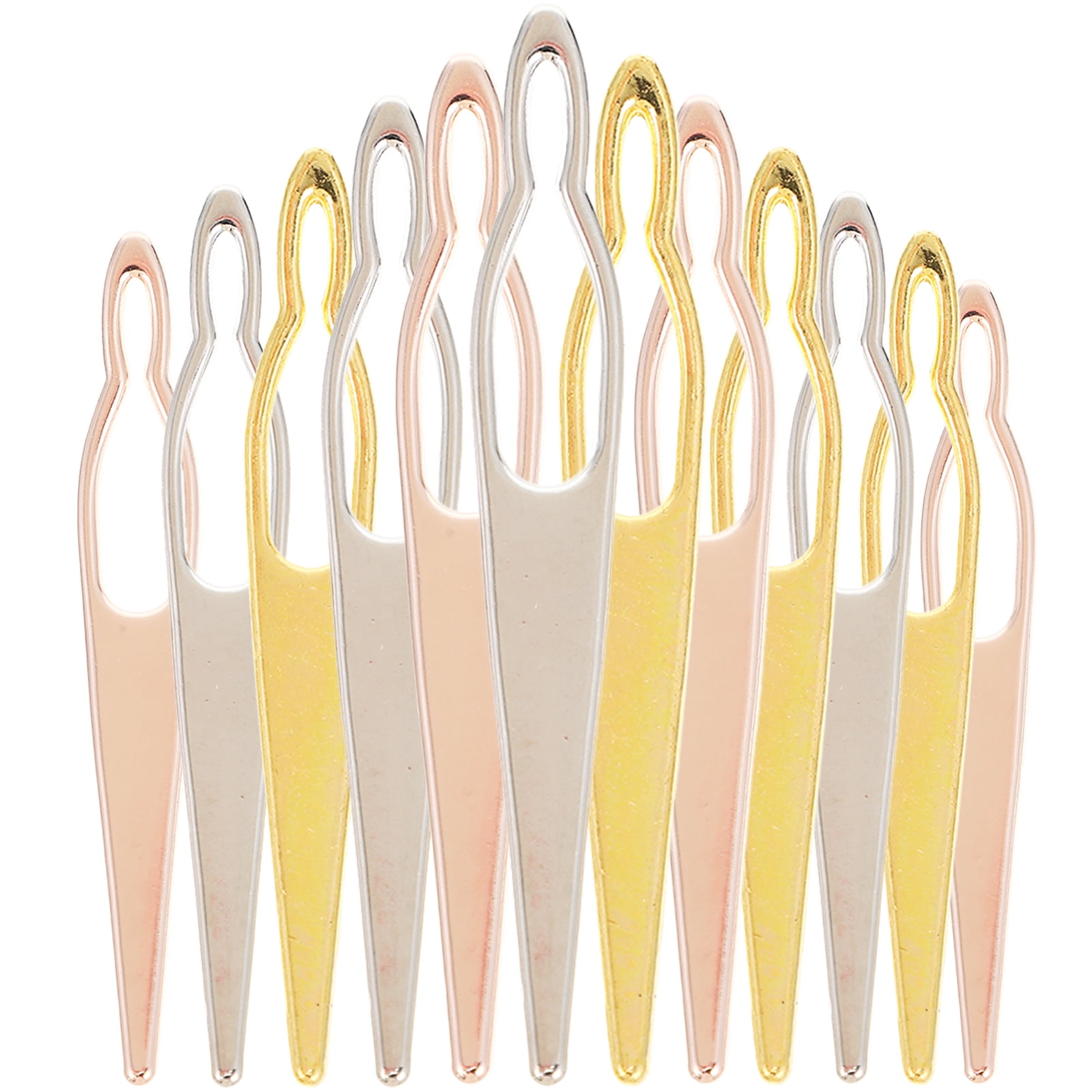 24 Pcs Dedicated Metal Crochet Hook Hair Braids Accessories to Weave