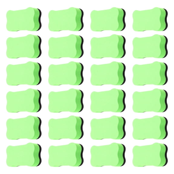 24 Pcs Dry Erases Eraser Whiteboard Eraser Colorful Board Cleaner For Teachers Students