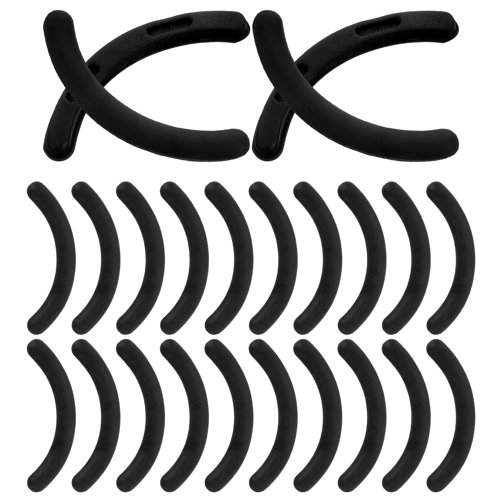 24 Pcs Eyelash Curler Strip Refill Pads Curlers Refills Makeup Tool Kit