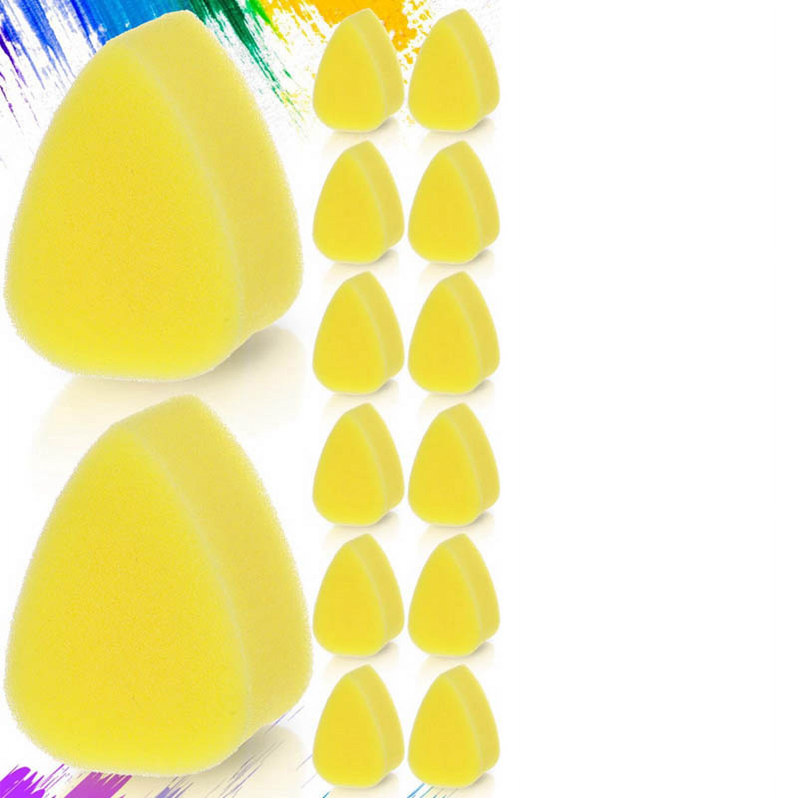 24 Pcs Face Paint Sponge Petal Face Painting Sponges High Density Face