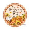 thumbnail image 1 of 24 Pcs Fall Thanksgiving Oval Paper Plates Pumpkin Dinner Plates Disposable Paper Dishes for Autumn Party Tableware Decorations Supplies, 1 of 6