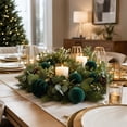 thumbnail image 1 of 24 Pcs Flocked Christmas Ornaments Balls Velvet Shatterproof Christmas Tree Decorations, 1 of 6
