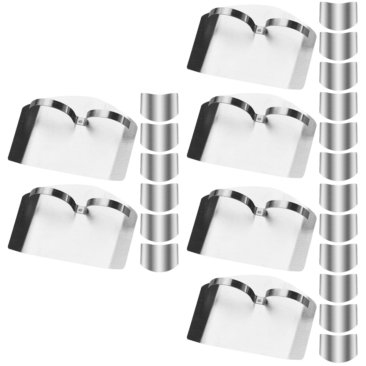 24 Pcs Food Slicer Finger Shield Finger Chopping Guard Vegetable Peeler