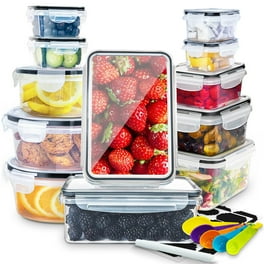 Ziploc Food Storage Meal Prep Containers Reusable for Kitchen Organization,  Smart Snap Technology, Dishwasher Safe, Mini Rectangle, 24 Count - Yahoo  Shopping