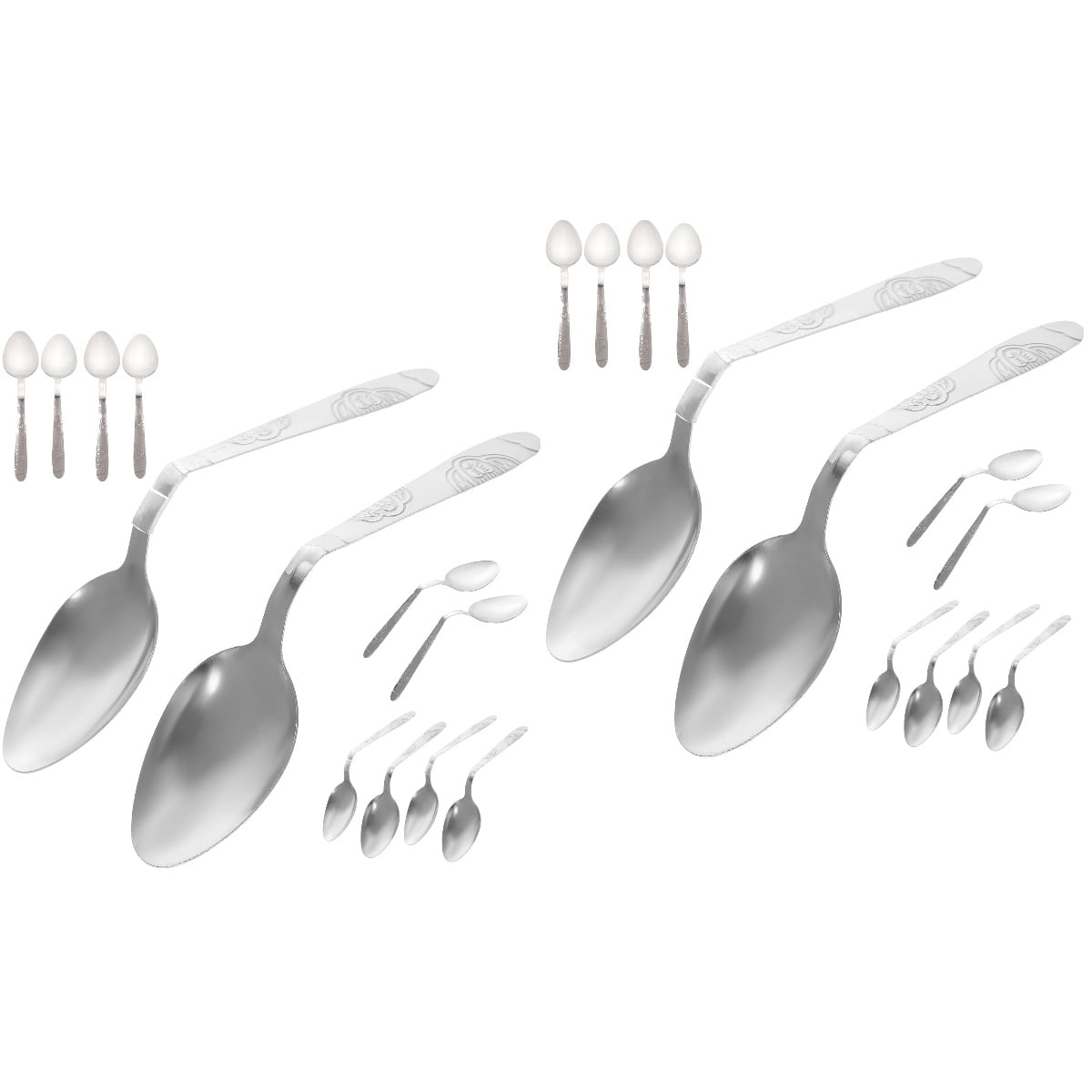 24 Pcs Funny Mind Bend Spoon Prop Street Show Bending Spoon Trick Props