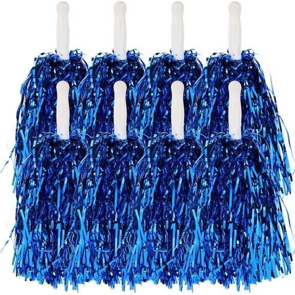 Glitter Cheer Pom Poms for Dance, Sports, Party, and Cheerleading Events - Multi-Pack Colorful Pom Poms Props Set