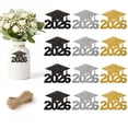 thumbnail image 1 of 24 Pcs Graduation Centerpieces Paper Hanging with Rope – Class of 2026 Table Decorations for Grad Party, Celebration Events, and School Ceremony – Easy to Hang for Indoor and Outdoor Use, Mixed, 1 of 2