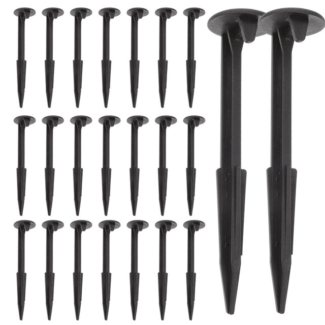 24 Pcs Ground Nail Inflatable Glamping Tent Plastic Canopy Pegs Tents