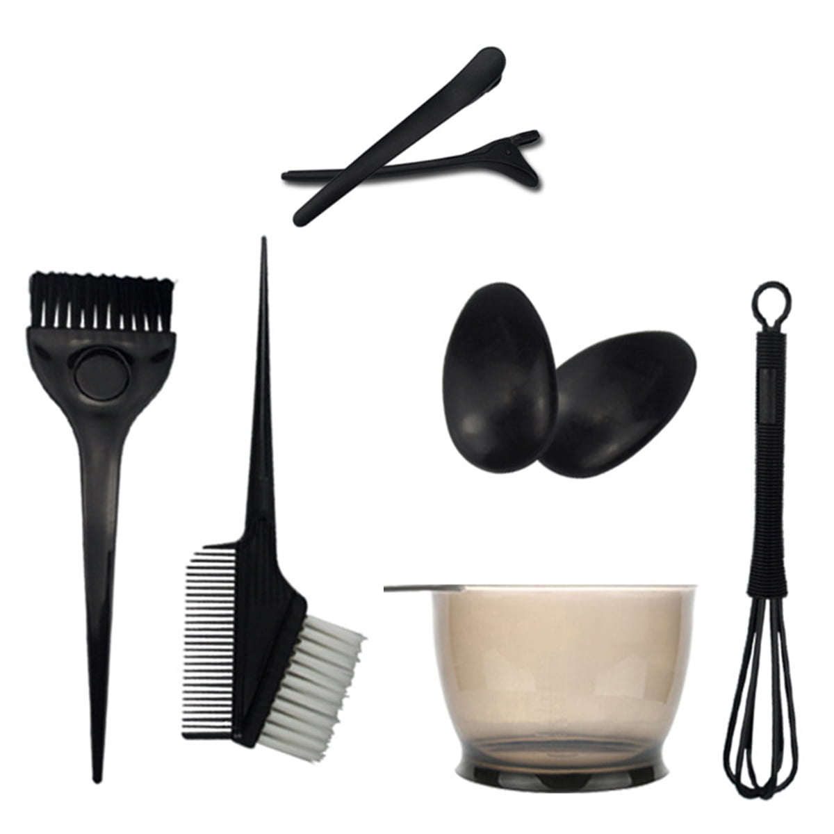 24 Pcs Hair Coloring Tools Hair Dye Hair Coloring Kit Hair Dying Comb ...