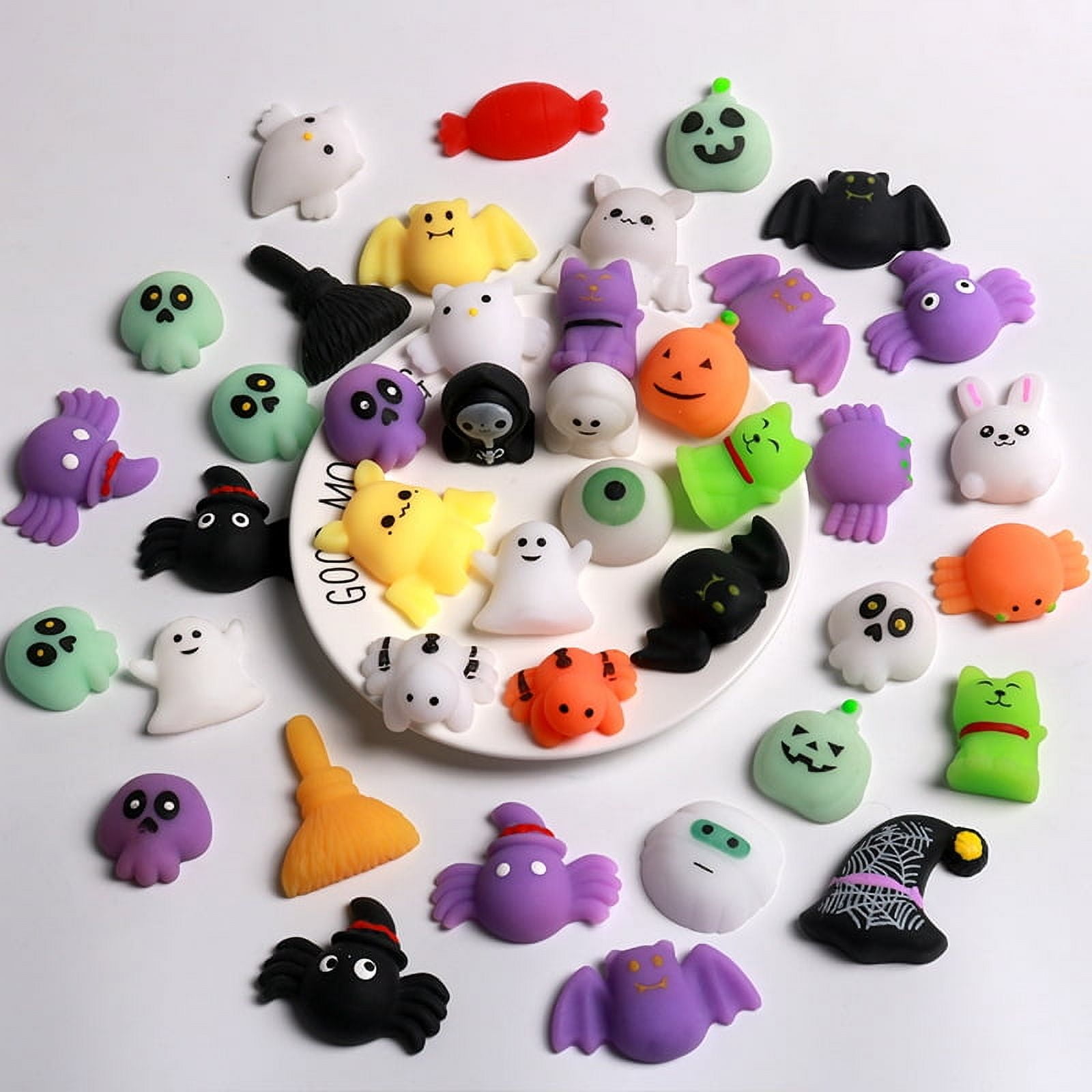 24 Pcs Halloween Mochi Squishy Toys, Halloween Classy Character Stress Relief Toys for Party Favors, Classroom Prize, Halloween Goodie Bag Goodie Fillers Style Random - Walmart.com