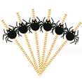 24 Pcs Halloween Straws Cocktail Drinking Straws, Cocktails Decorative