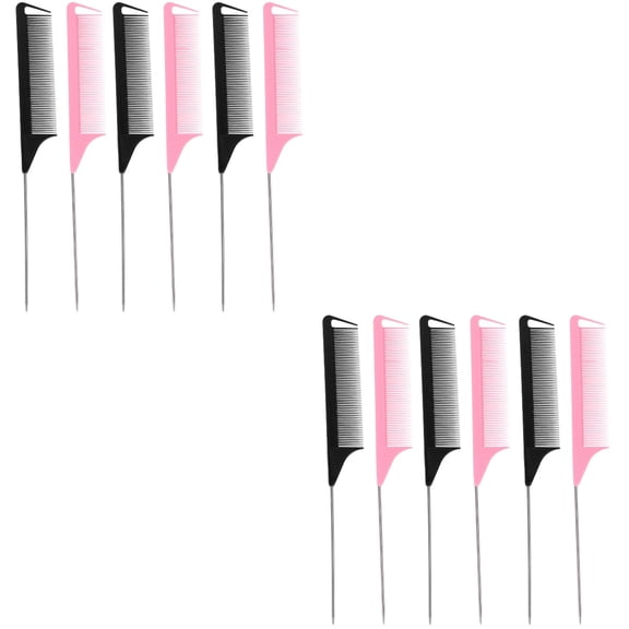 KAKOWELY Pintail Comb Plastic For Hairdressers In Salon 24Pcs 8.65X1.10X0.20in