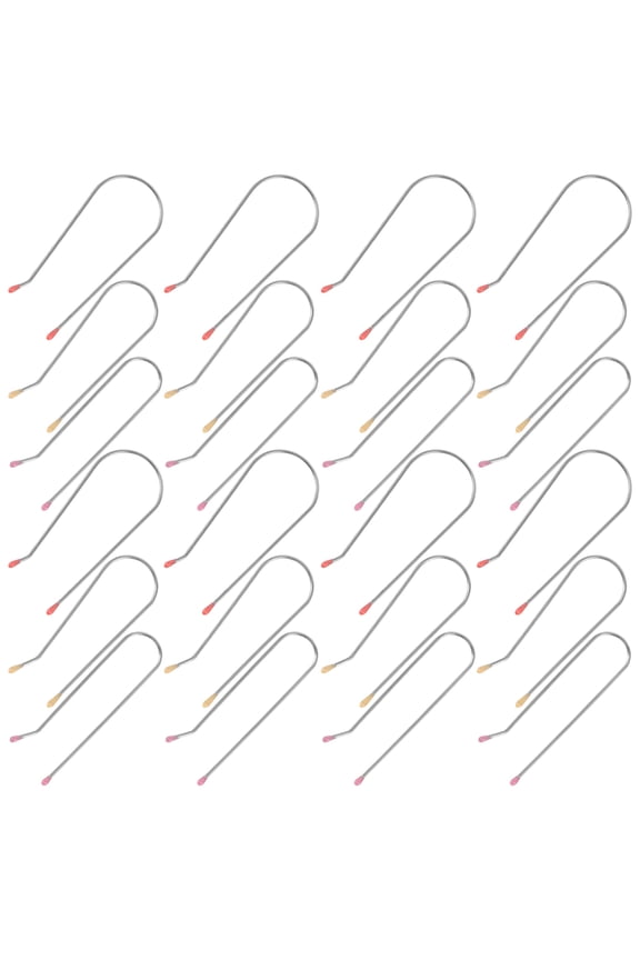 24pcs Curler Clips Stainless Steel Hot Rollers Replacement Securing Pin