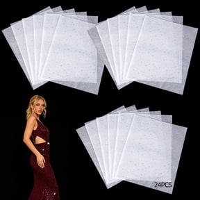 24 Pack IronOn Rhinestone Sheets  White & AB Crystal Hotfix Transfers Patches |13.4x11 Glitter Hotfix Rhinestone Decals for TShirts, Jackets, Bags, Shoes DIY