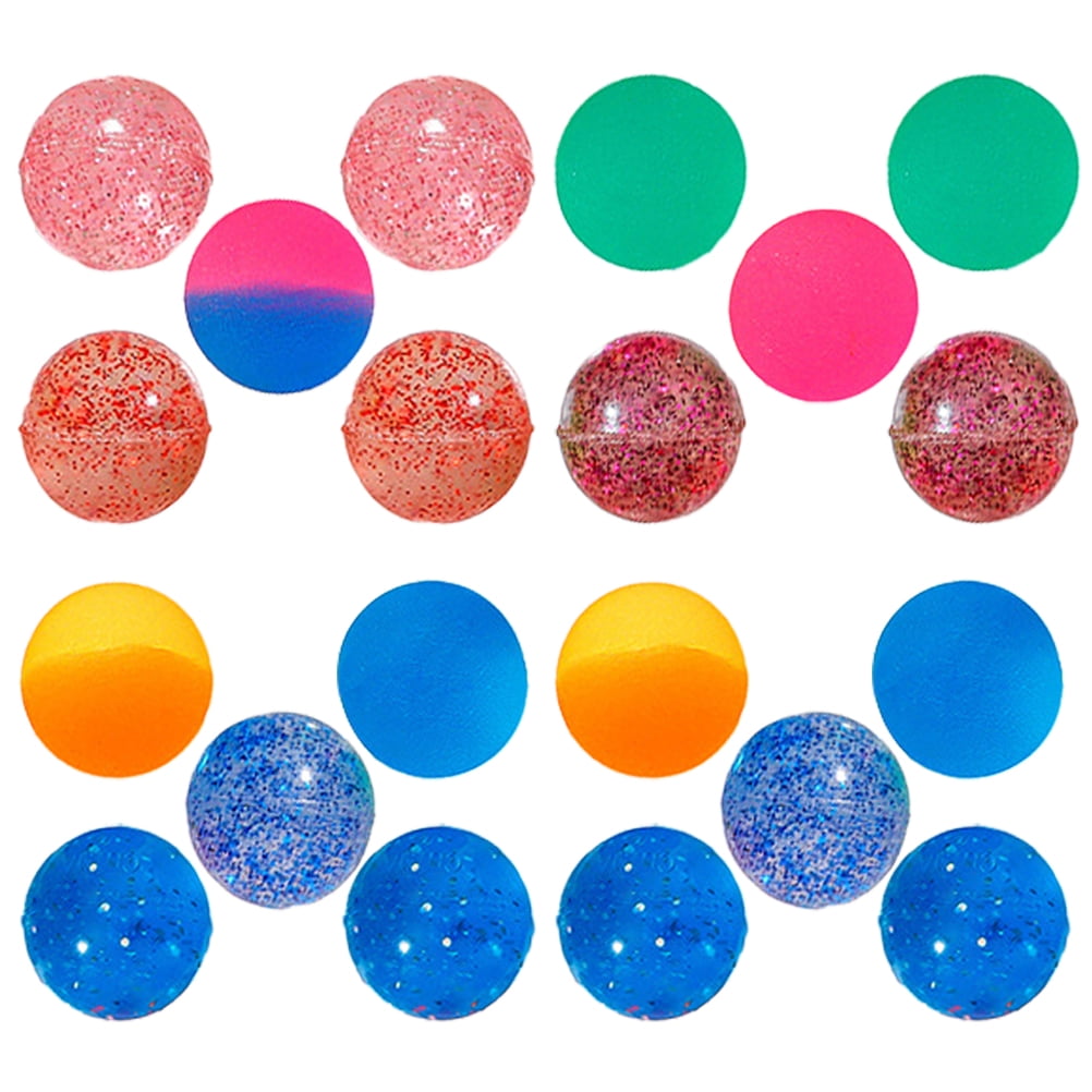 24 Pcs Kids Sensory Toys Colorful Bouncy Balls Child Small Throwing