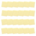 thumbnail image 1 of 24 Pcs Lined Stickies Note Colorful Writing Pad Simple Notepads Memos Pad Easy to Write Ruled Post Stickies Paper Pad, 1 of 8