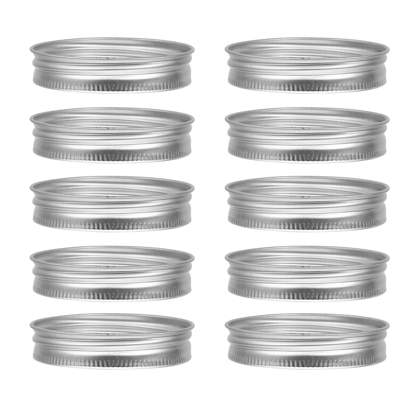 24 Pcs Mason Jar Replacement Rings Sprouting Lids for Jars Tinplate