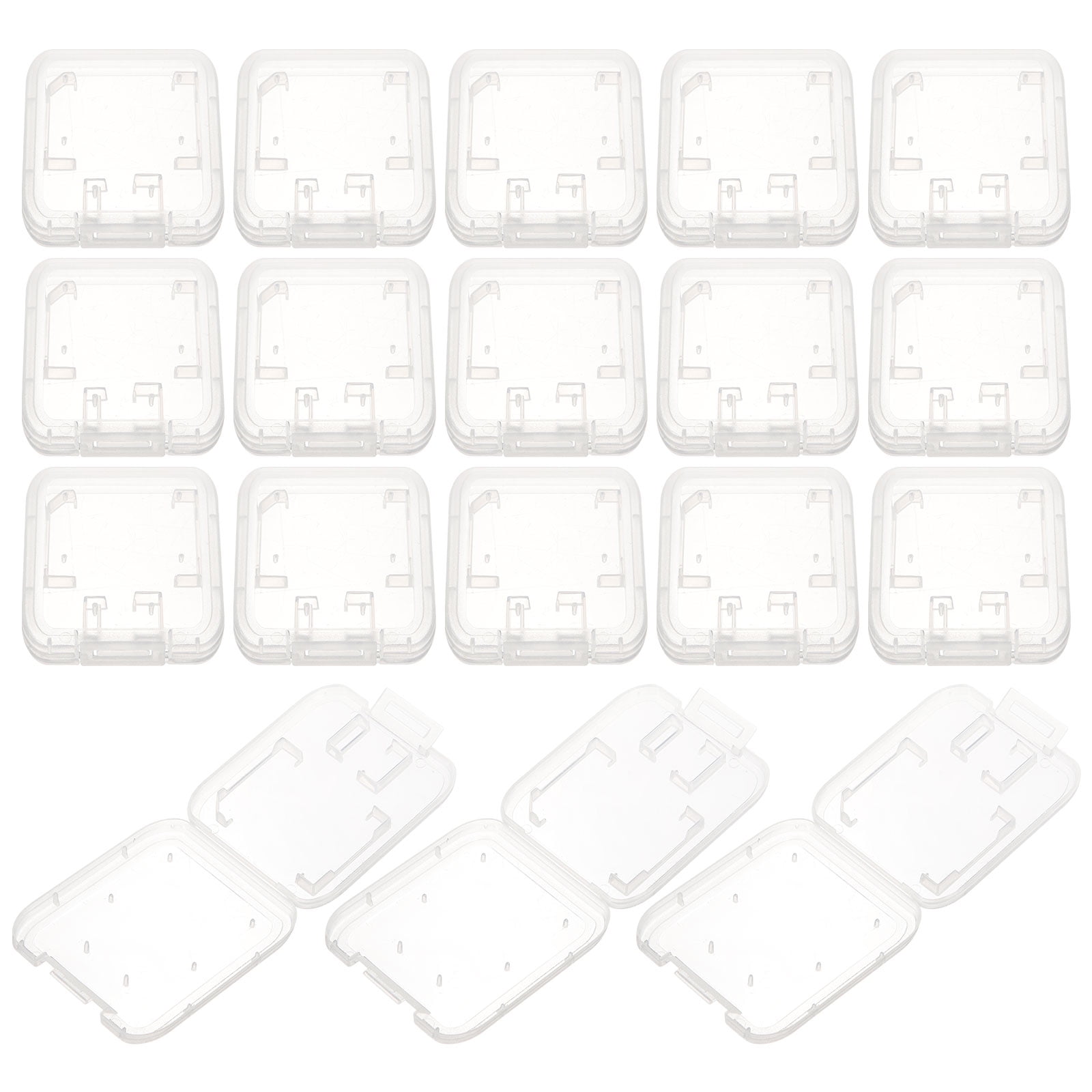 24 Pcs Memory Card Case Small USB Cable Batteries Travel Baby 24 pcs memory card case small usb cable batteries travel baby
