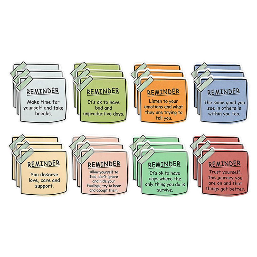 24PcsMentalHealthAwarenessStickersReminderDecalsWaterproof