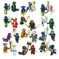 thumbnail image 1 of 24 Pcs Ninja Minifigures Building Blocks Toys Set, Cartoon Anime Ninja War Snake Monster Series Action Figures, Ideal Christmas Birthday Gift for Kids, 1 of 12