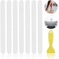 thumbnail image 1 of 24 Pcs Non-Slip Bathtub Stickers, Anti Slip Shower Strips Treads, Safety Bathroom Tubs Sticker with Scraper, for Shower Room Pools Stairs Steps Ladders, 1 of 7