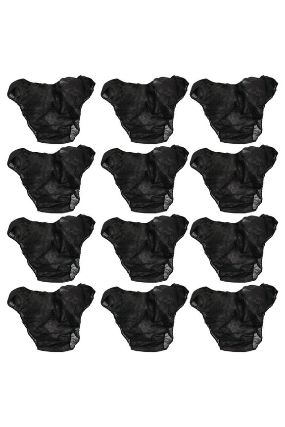 24 Pcs Non-woven Fabric Efuy Security Period Panties Disposable Underwear Universal Thicken Miss Men and Women