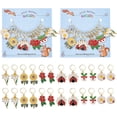 thumbnail image 1 of 24 Pcs Plant Theme Stitch Markers Flower Ladybug Enamel Crochet Stitch Marker Charms Removable Locking Stitch Marker DIY, 1 of 6