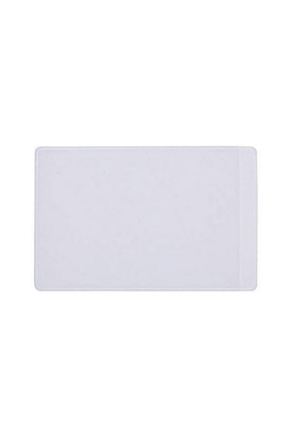 24 Pcs Plastic Transparent Vertical ID Credit Card, Business Card, Driver License Holder Protector Sleeve Case Cover