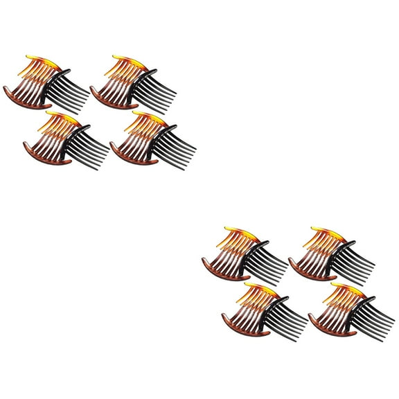 Pcs Plastic Twists Combs Hair Clip Combs Hair Side Combs for Girls Women