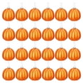 thumbnail image 1 of 24 Pcs Pumpkin Hanging Ball Halloween Jack-O-Lantern Hanging Ornament Shatterproof Festive Decorative Ball for Christmas Tree Home Party Decor, 1 of 8