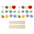 thumbnail image 1 of 24 Pieces Reed Diffuser Flower Decorations for Aromatherapy, Home Fragrance Accessories, Relaxing Scent Enhancers, 1 of 8