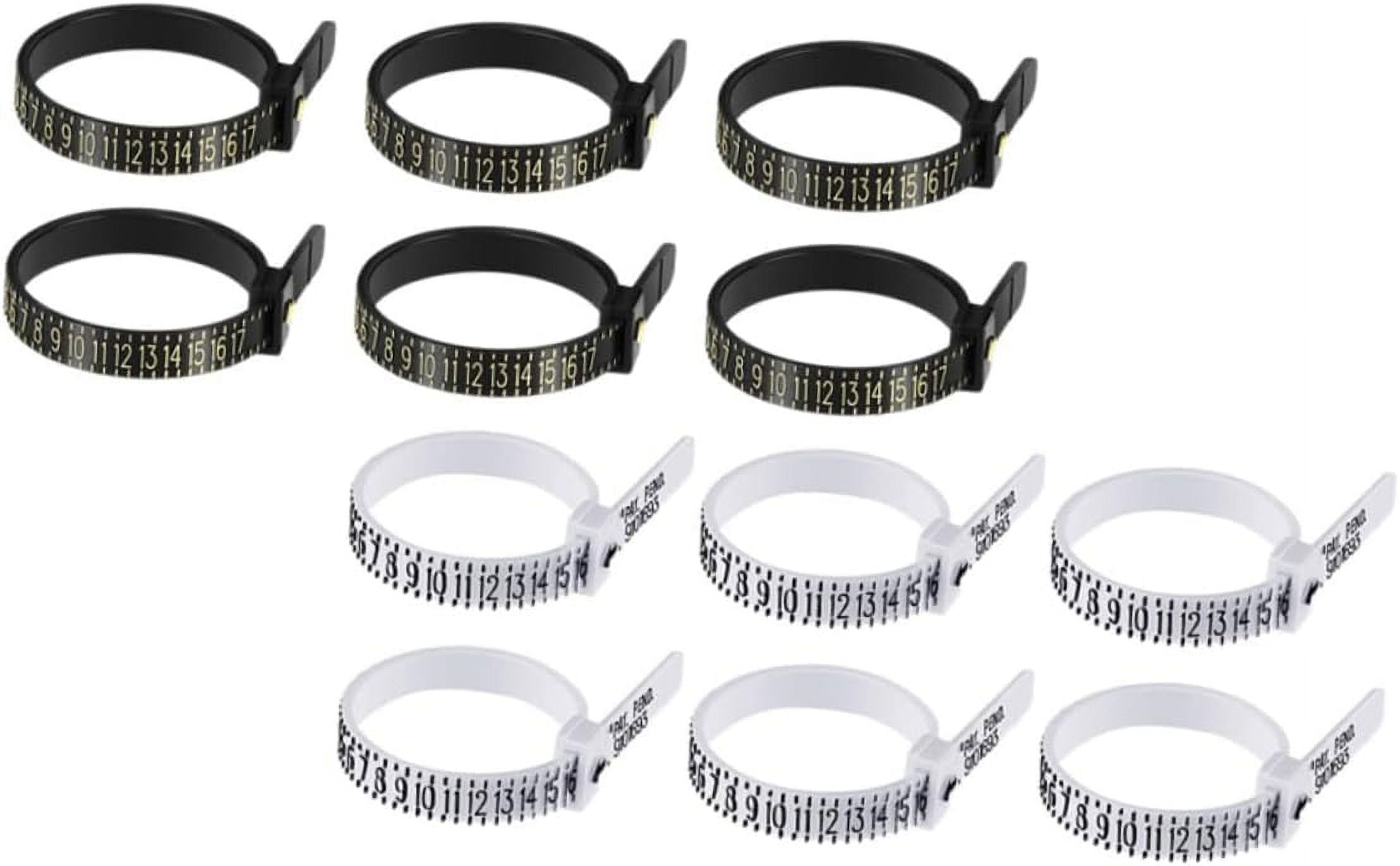 24 Pcs Ring Circumference Measurement Plastigauge Rings Size Tool