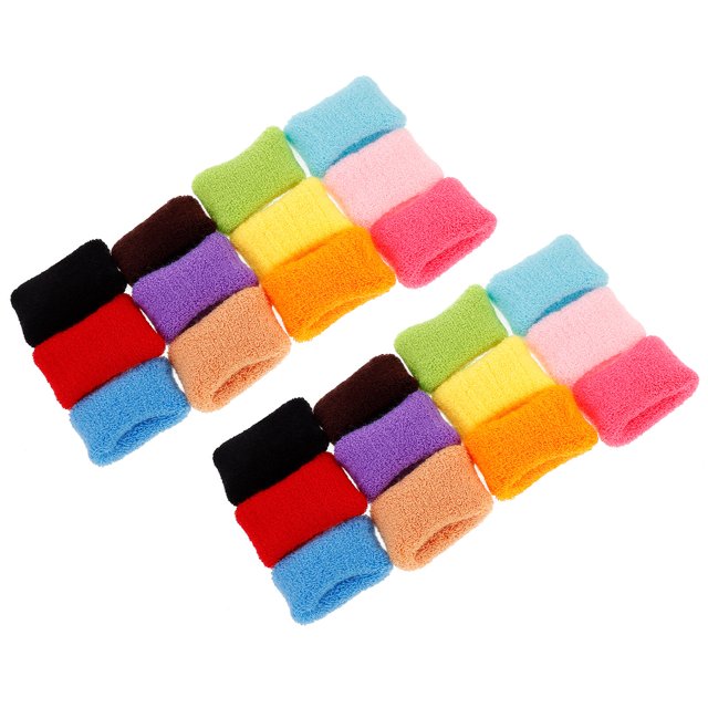 24 Pcs Running Headband Thickened Decorative Hairdress Athletic Sports