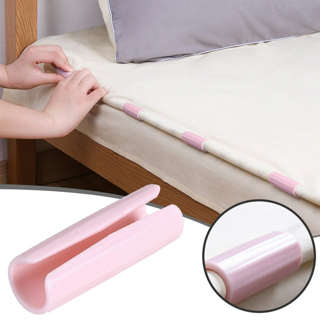 24 Pcs Sheet Holders Bed Sheet Fasteners Bed Sheet Clips Keep Sheets