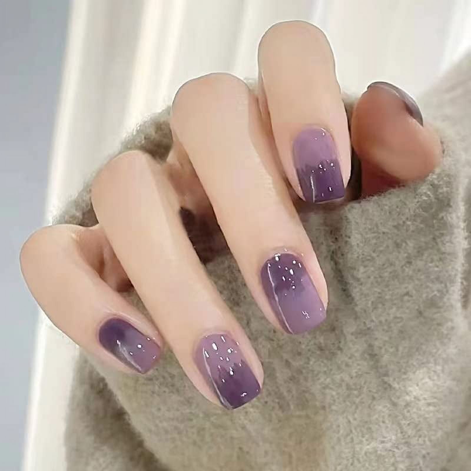 Funky purple nails : r/NailArt