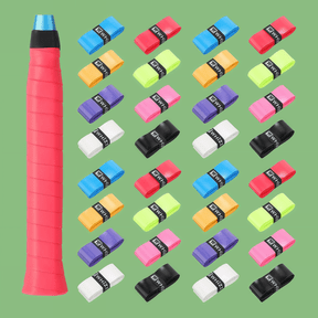 24 Pcs Tennis Racket Grip Tape, Badminton Racket Overgrips Tape, Anti Slip and Absorbent Grip Mix Color