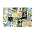 thumbnail image 1 of 24 Pcs Tile Stickers, Peel and Stick Self Adhesive Removable Flower Landscape Wallpaper, Tile Backsplash Waterproof Kitchen Bathroom Furniture Staircase Home Decor, 1 of 7