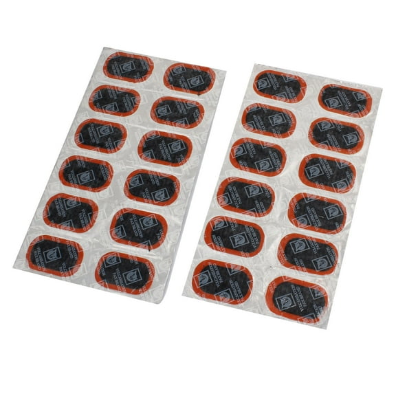 24 Pcs Tire Puncture Repair Patches Replacement Parts for Car