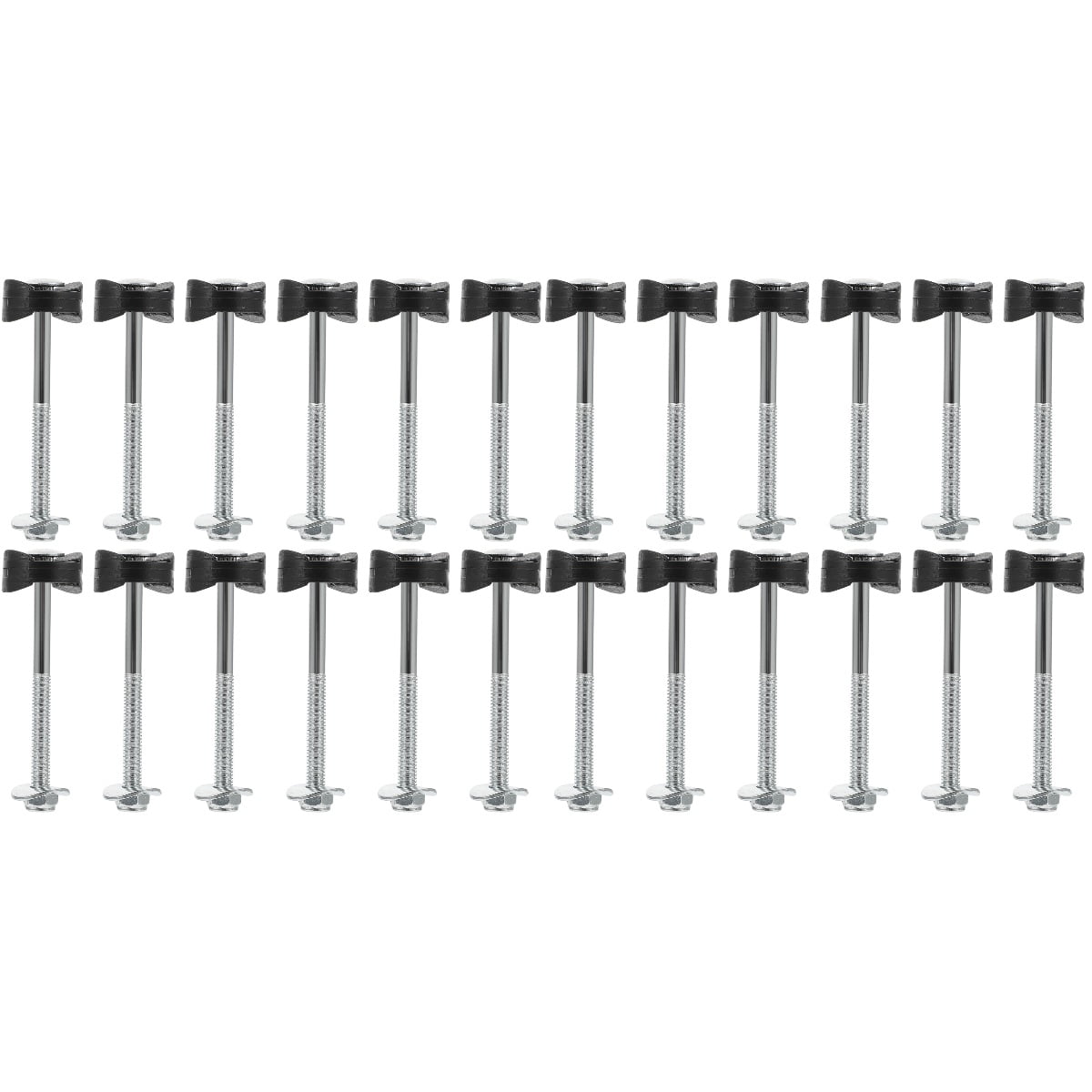 24 Pcs Trampoline Screws Jump Stability Tool Bolts Children Nuts Holder Iron