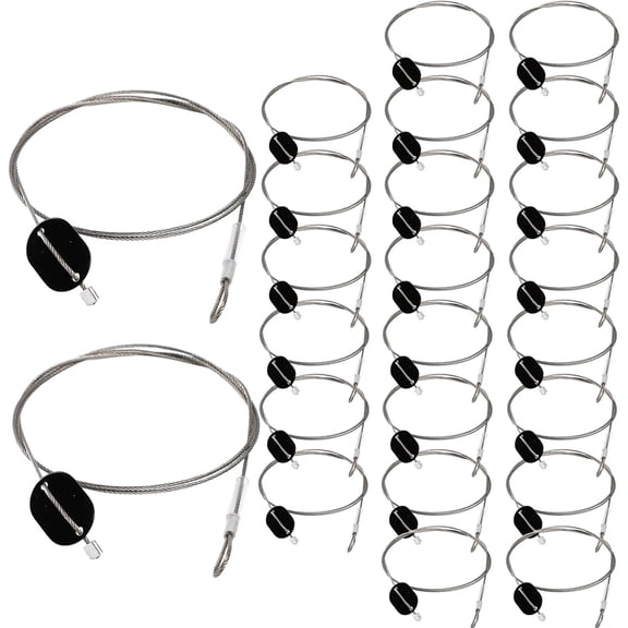 24 Pcs Trap Wire 36 1/16 7x7 for Setting Traps for Squirrels,Mice,Rabbits and Coyote Trapping Kit Supplies